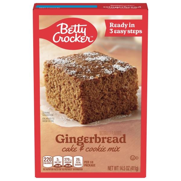 Betty Crocker Cake & Cookie Mix, Gingerbread Publix Super Markets