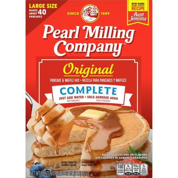 Pearl Milling Company Pancake & Waffle Mix, Original, Complete, Large
