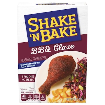Shake 'N Bake Seasoned Coating Mix, BBQ Glaze