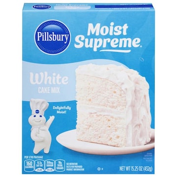 Pillsbury Moist Supreme Cake Mix, White