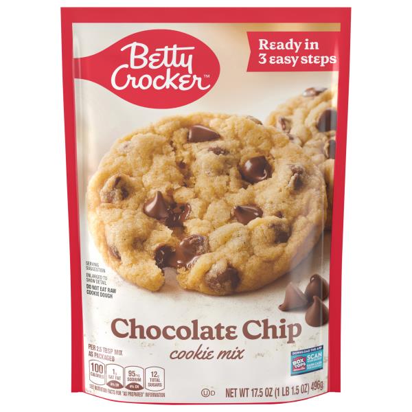 Betty Crocker Cookie Mix, Chocolate Chip | Publix Super Markets