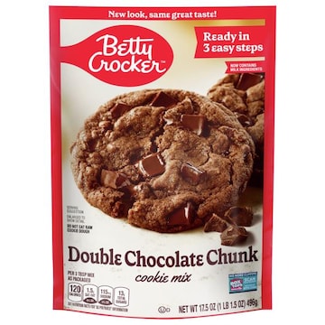Betty Crocker Cookie Mix, Double Chocolate Chunk