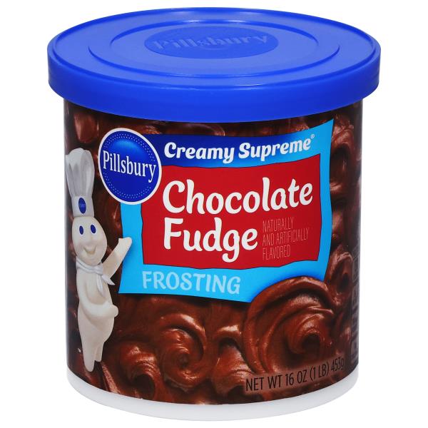 Pillsbury Creamy Supreme Chocolate Fudge Flavored Frosting Publix