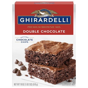 Ghirardelli Brownie Mix, Premium, Double Chocolate