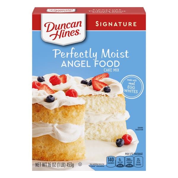 Duncan Hines Signature Signature Perfectly Moist Angel Food Cake Mix Publix Super Markets