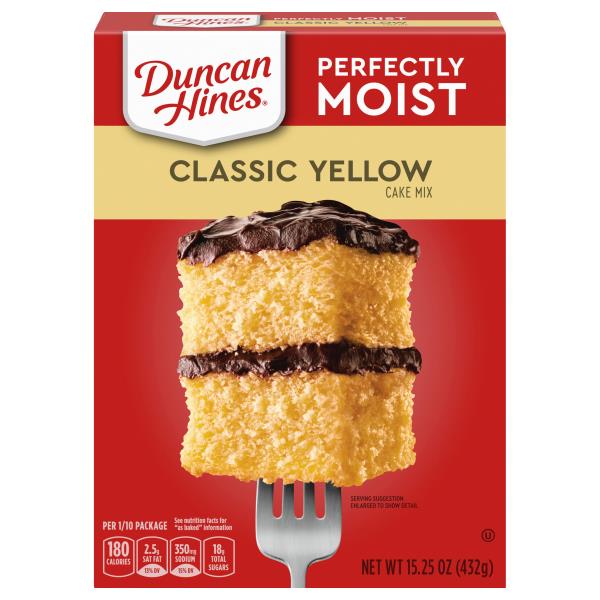 Duncan Hines Perfectly Moist Classic Yellow Cake Mix Publix Super Markets