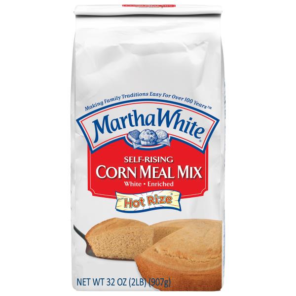 Martha White Corn Meal Mix, SelfRising, Enriched, White Publix Super Markets