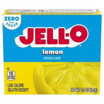 Jell-O Gelatin Dessert, Low Calorie, Zero Sugar, Lemon