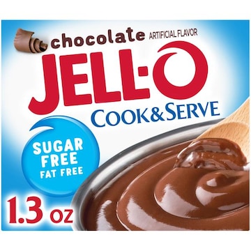 Jell-O Cook & Serve Zero Sugar Chocolate Flavor Cook & Serve Pudding & Pie Filling