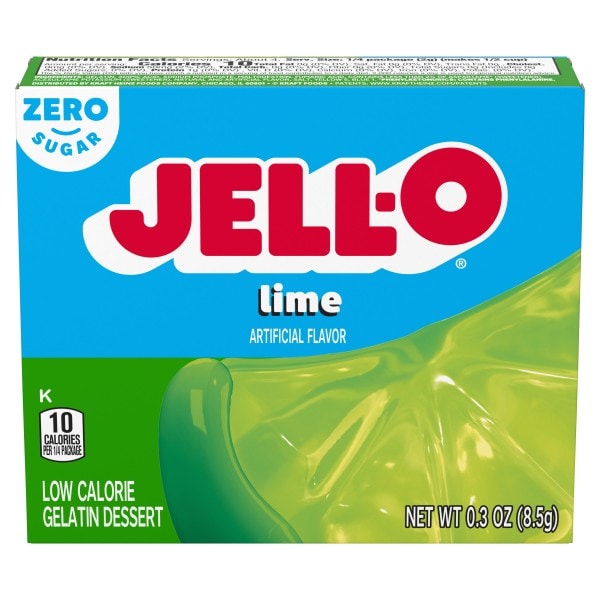 Jell-O Zero Sugar Lime Flavor Gelatin | Publix Super Markets