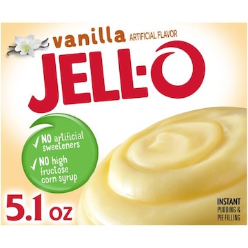 Jell-O Vanilla Instant Pudding & Pie Filling Mix