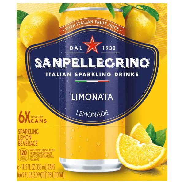 Sanpellegrino Lemonade Sparkling Water Beverage | Publix Super Markets