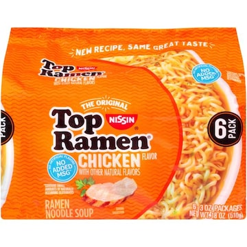 Top Ramen Top Ramen Chicken Flavor Ramen Noodle Soup
