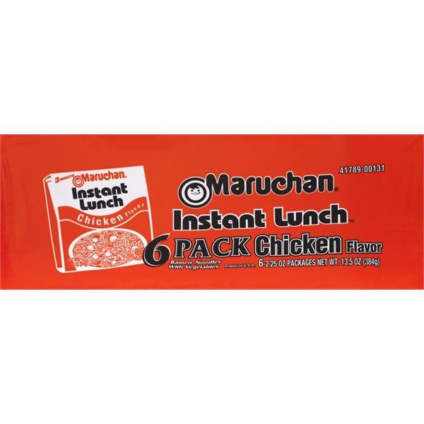 Maruchan Instant Lunch Ramen Noodles, with Vegetables, Chicken