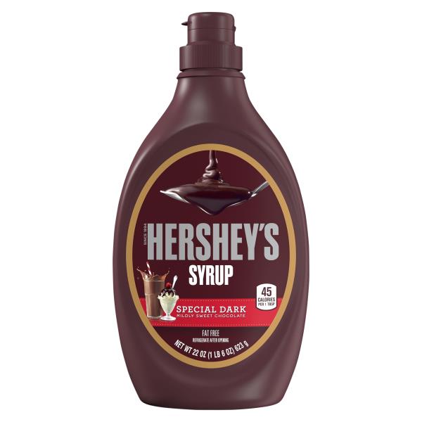 Hershey's Syrup, Fat Free, Special Dark | Publix Super Markets