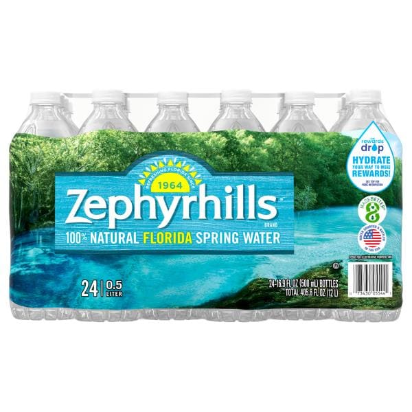 Zephyrhills 100% Natural Florida Spring Water | Publix Super Markets