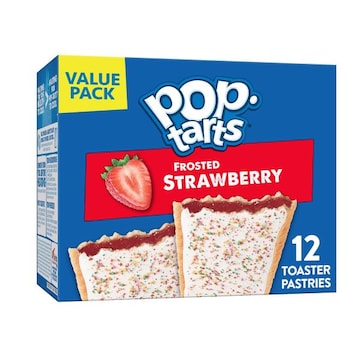 Pop-Tarts Toaster Pastries Frosted Strawberry, Breakfast Foods