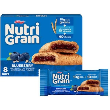 Nutri-Grain Soft Baked Breakfast Bars Blueberry, Kids Snacks