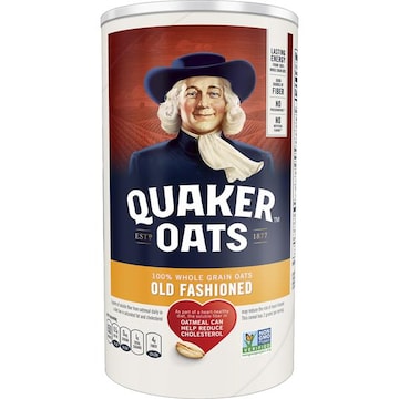 Quaker Oats, 100% Whole Grain, Old Fashioned