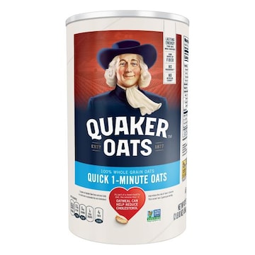 Quaker Oats, 100% Whole Grain, Quick 1-Minute