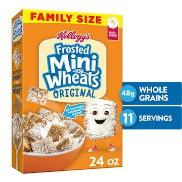 Frosted Mini-Wheats Cereal, Whole Grain, Original, Family Size