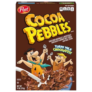 Cocoa Pebbles Cereal, Chocolate Flavored