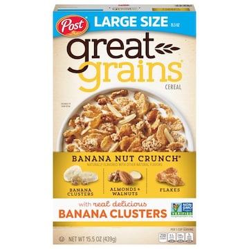 Great Grains Banana Nut Crunch Cereal Large Size
