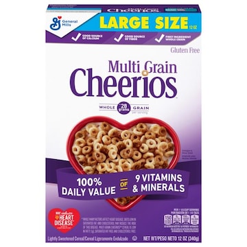 Cheerios Gluten Free Multi Grain Cereal Large Size