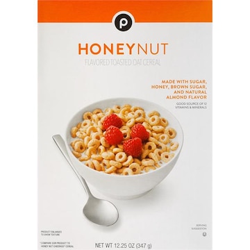 Publix Toasted Oats, Honey Nut