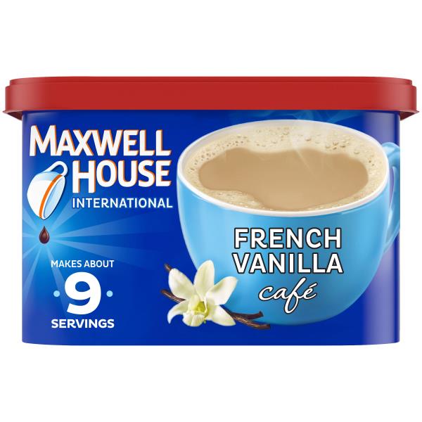 Maxwell House French Vanilla Cafe-Style Instant Coffee Beverage