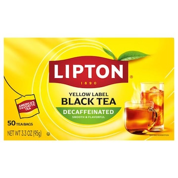 Lipton Decaffeinated Yellow Label Black Tea