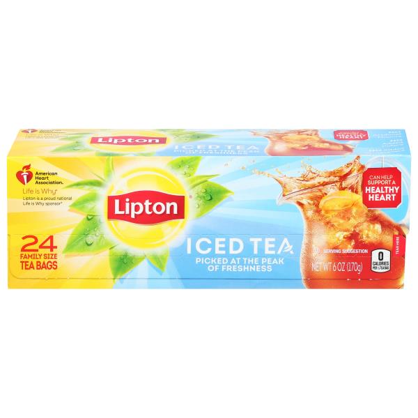 Lipton Tea 12-Packs Just $4.33 At Publix (Regular Price $7.99) -  iHeartPublix