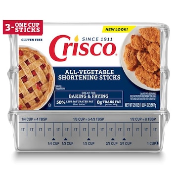 Crisco All-Vegetable Shortening Sticks, Gluten-Free