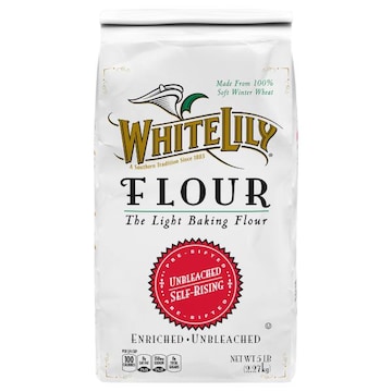 White Lily Flour, Self-Rising, Unbleached