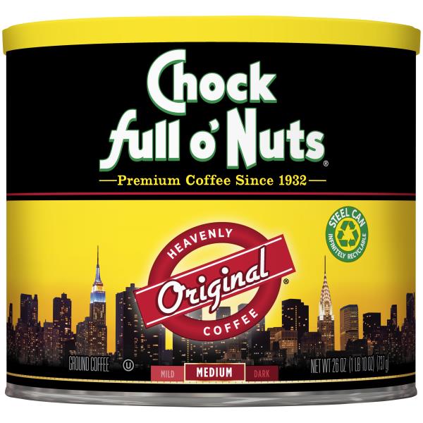 Chock full o'Nuts Heavenly Coffee Original Medium Roast Ground