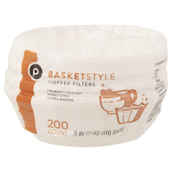 Publix Coffee Filters, Basket Style Publix Super Markets