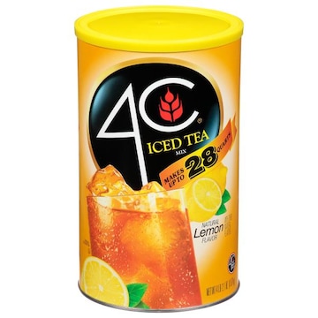 4C Iced Tea Mix, Lemon Flavor