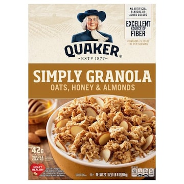 Quaker Simply Granola, Oats, Honey & Almonds
