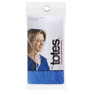 Totes Rain Bonnet, with Visor, Adult