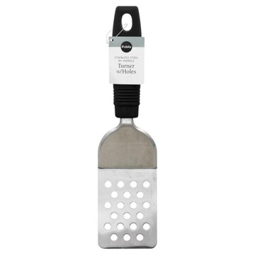 Publix Turner, w/ Holes, Stainless Steel w/ Handle