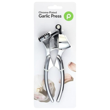Publix Chrome-Plated Garlic Press