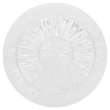 Novelty Crystal Platter, Clear