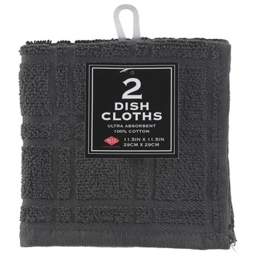 Ritz Dish Cloths, Graphite