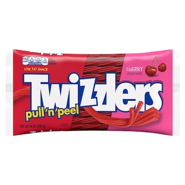 Twizzlers Candy, Cherry, Pull 'N' Peel