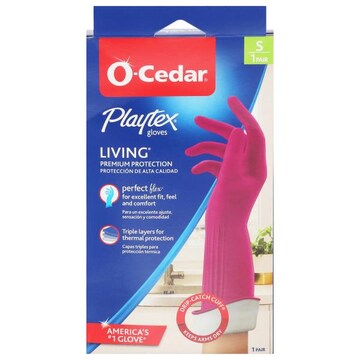 O-Cedar Playtex Gloves, Living, Small