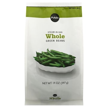 Publix Green Beans, Whole, Steam-In-Bag