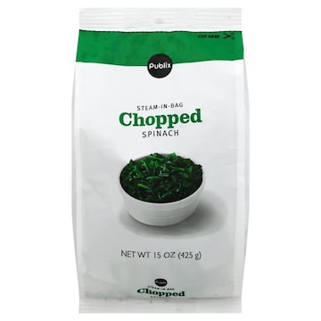 Publix Spinach, Chopped, Steam-in-Bag