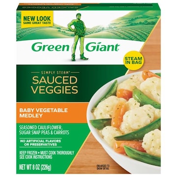 Green Giant Simply Steam Simply Steam Lightly Sauced Baby Vegetable Medley