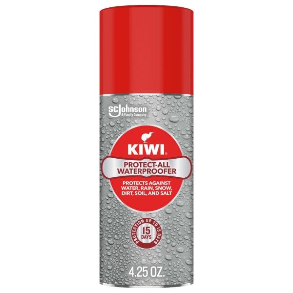 KIWI ProtectAll Waterproofer Spray, Water Repellant for Shoes, Boots, Coats, Accessories and