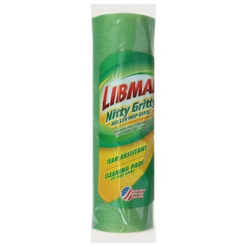 Libman Mop Refill, Roller, Nitty Gritty